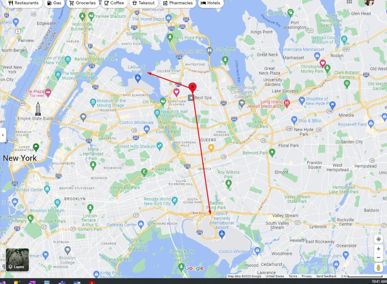 Separate Big Room Near Jfk And Laguardia Airport New York Exteriér fotografie